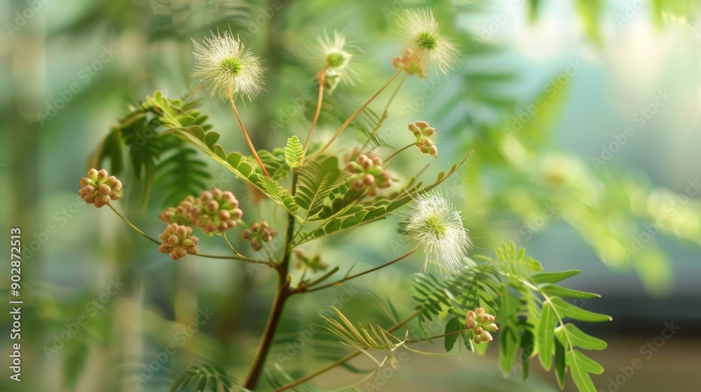 Shy Princess Plant Mimosa Pudica Shy Princess Plant Mimosa Pudica