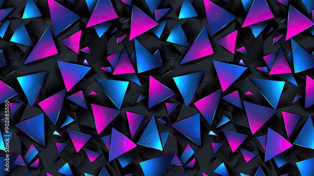Obraz premium abstract background with triangles