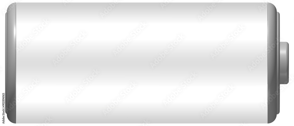 Symbol eines leeren Akkus