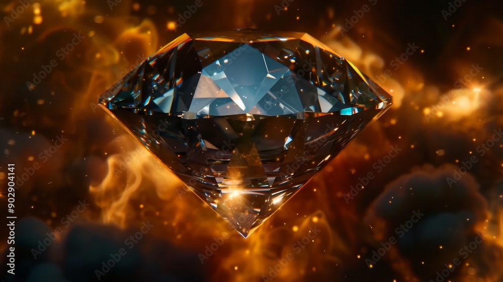 Diamond in Fire. Diamond in Fire.