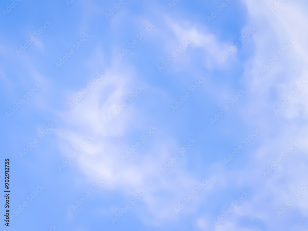 Obraz premium blue sky with clouds