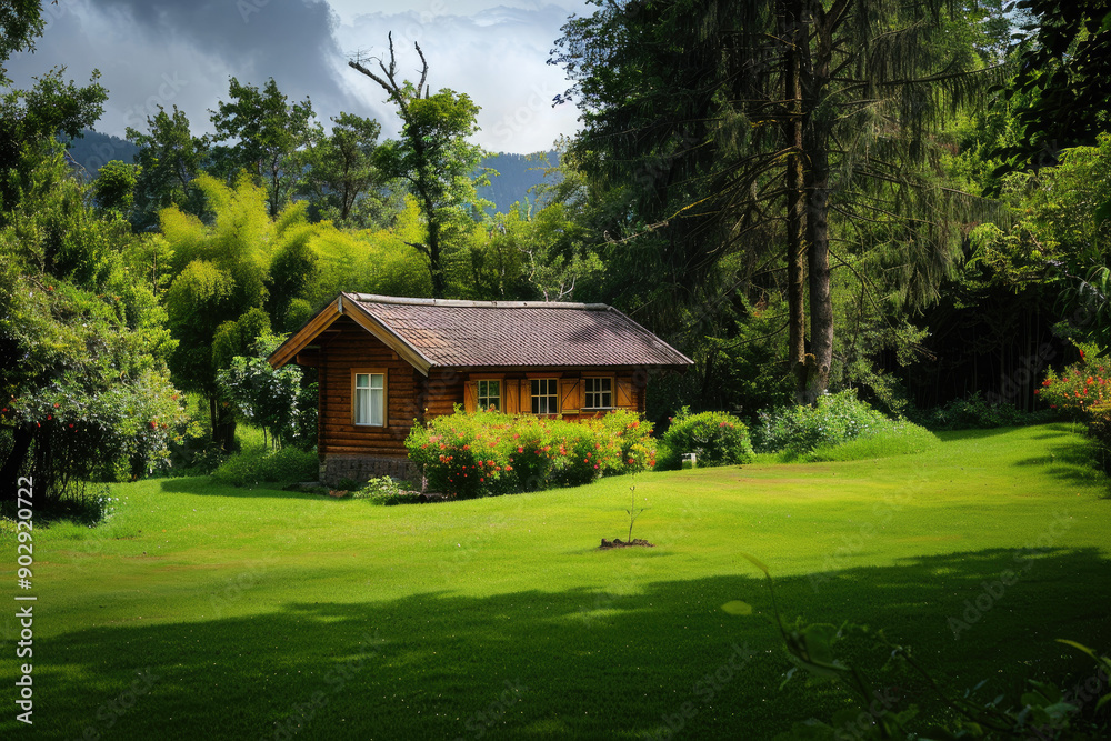 A peaceful cabin in lush countryside perfect for relaxation coaching sessions A peaceful cabin in lush countryside perfect for relaxation coaching sessions