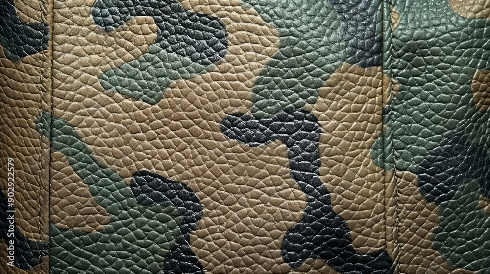 Camouflage military background. Camouflage leather for background, ai Camouflage military background. Camouflage leather for background, ai