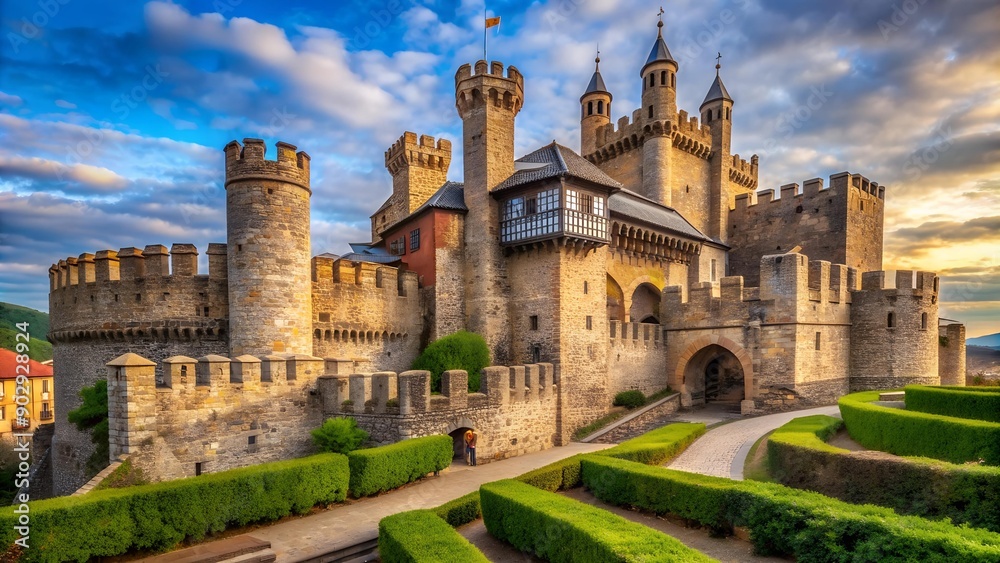 The Templar Fortress: A Tapestry of Time AI Generated The Templar Fortress: A Tapestry of Time AI Generated