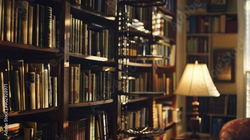 books in library