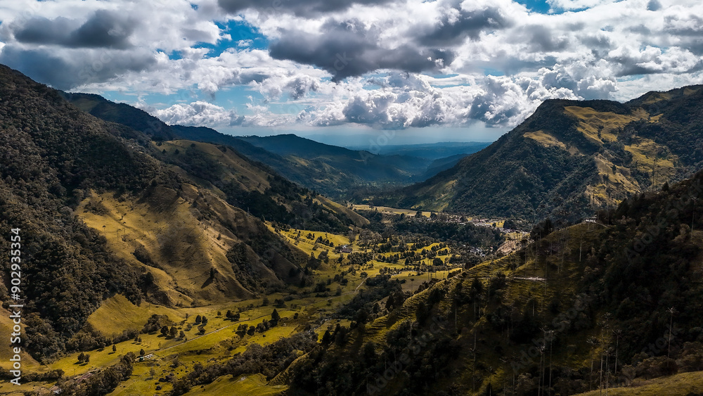 Valle de Cocora, Salento, Colombia. Valle de Cocora, Salento, Colombia.