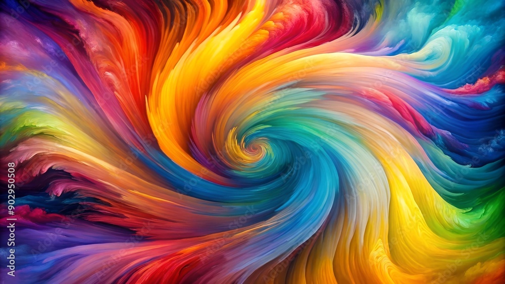 A Tapestry of Whirlwind Hues: A Magical Vortex of Color generative AI A Tapestry of Whirlwind Hues: A Magical Vortex of Color generative AI