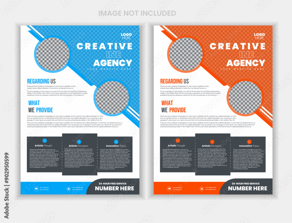 Creative modern corporate Professional business flyer design vector template. Creative modern corporate Professional business flyer design vector template.
