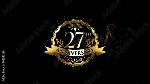 Happy Anniversary, 27th Anniversary, 27 Years Anniversary, Happy 27th Wedding Anniversary, Happy 27th Wedding Anniversary Videos For Celebrate  photo