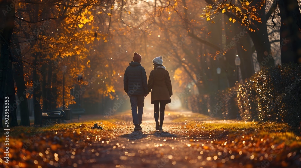 Embracing New Beginnings on an Autumn Hued Path Through the Woods Embracing New Beginnings on an Autumn Hued Path Through the Woods