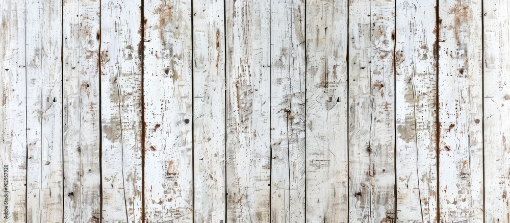 White copy space image with an aged wooden board pattern showcasing a textured surface White copy space image with an aged wooden board pattern showcasing a textured surface
