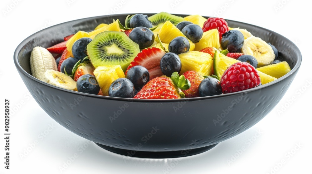The vibrant fruit salad The vibrant fruit salad