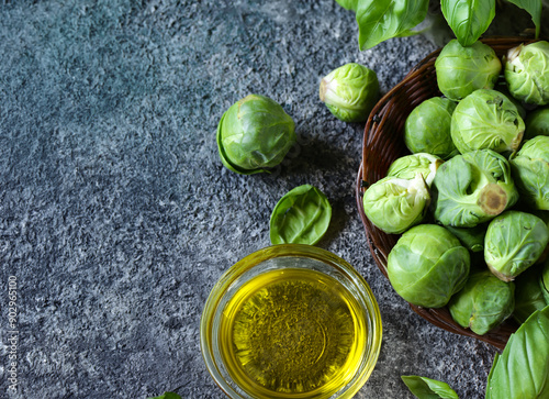 organic brussels sprouts for healthy food