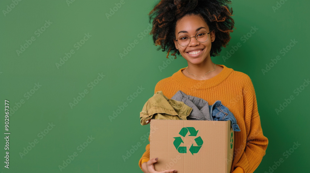 Used clothes to reuse. Ecological sustainable Reduce waste and donate ...