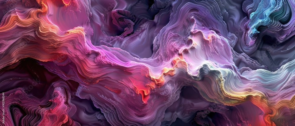 Vibrant abstract digital art with swirling colors and textures, blending pink, purple, red, and blue for a dynamic, modern visual experience. Vibrant abstract digital art with swirling colors and textures, blending pink, purple, red, and blue for a dynamic, modern visual experience.