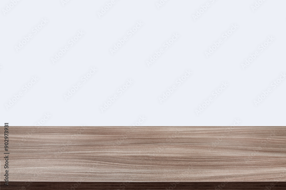 empty wooden table top in foreground isolated on background with clipping path. used for template mock up for display or montage products. showing your objects or mounting. wooden counter. empty wooden table top in foreground isolated on background with clipping path. used for template mock up for display or montage products. showing your objects or mounting. wooden counter.