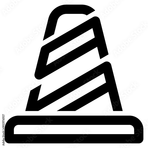 traffic cone icon