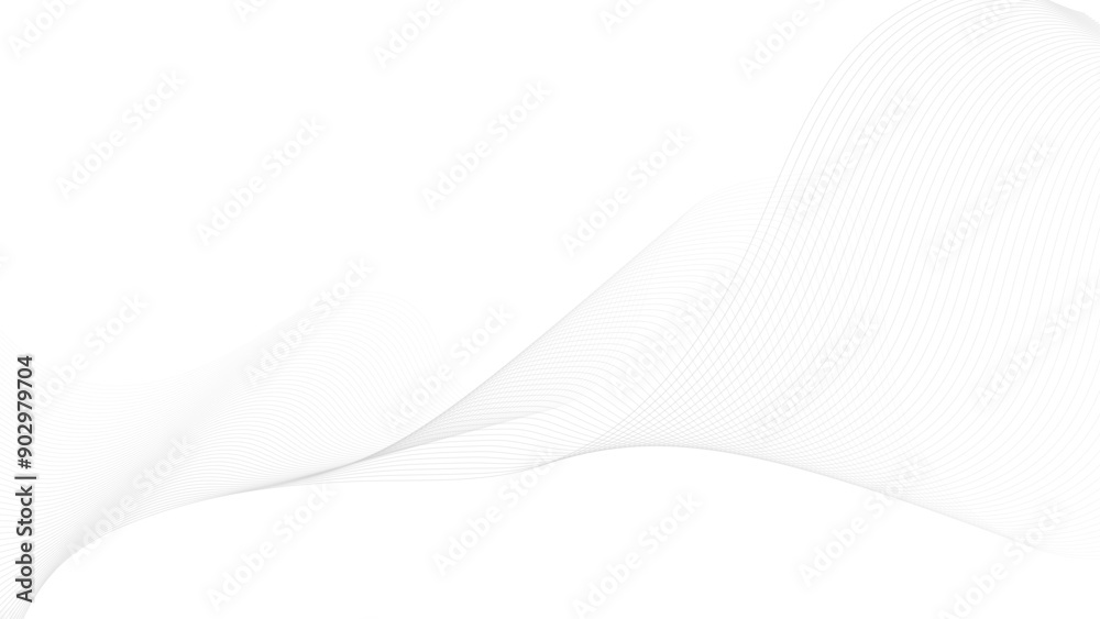 Wave with lines created using blend tool. Beautiful background black and white Wave with lines created using blend tool. Beautiful background black and white