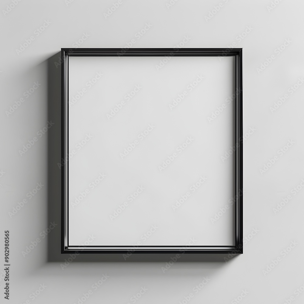 Modern Minimalist Black and White Frame with Clean Background for Copyspace Modern Minimalist Black and White Frame with Clean Background for Copyspace