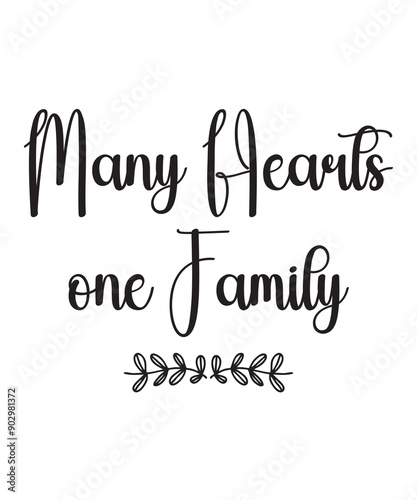 Many Hearts One Family 