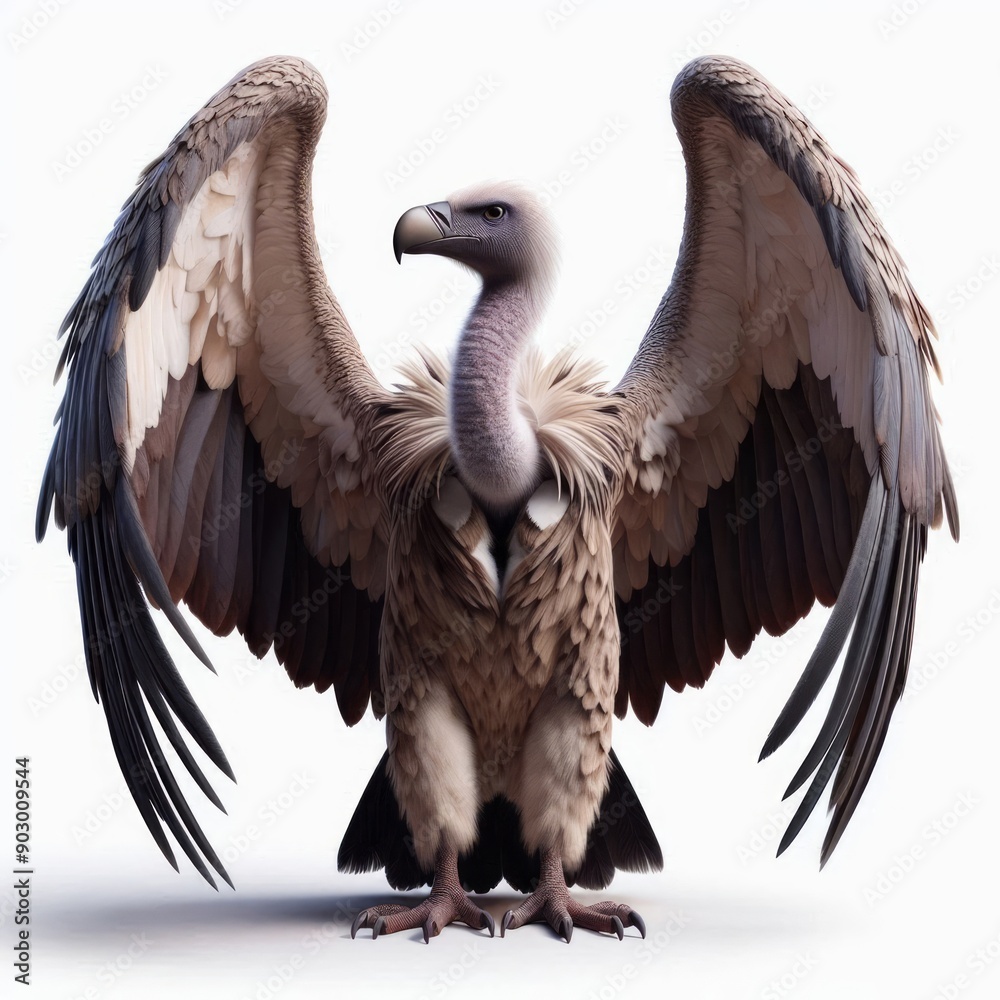 Fototapeta premium close up of a vulture