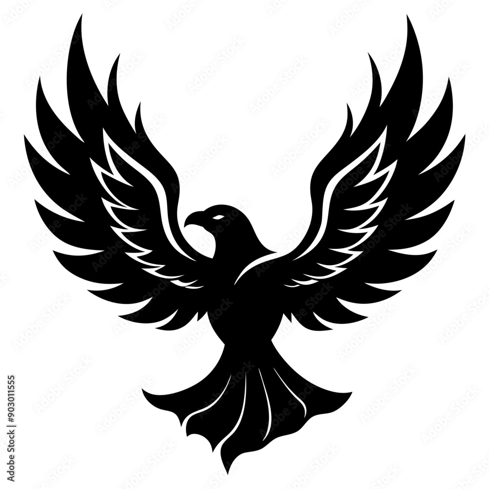 Obraz premium dove of peace, eagle with wings, dove with wings, eagle with wings, eagle in flight