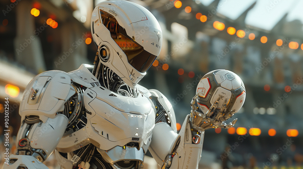 robot playing football robot playing football