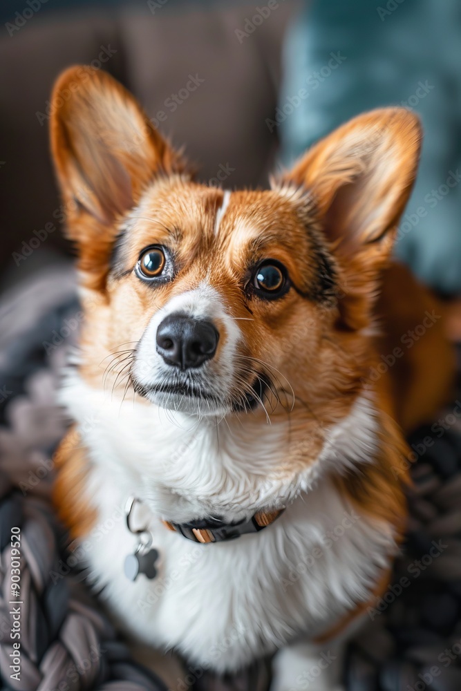 Happy Pembroke Welsh Corgi Outdoors Happy Pembroke Welsh Corgi Outdoors