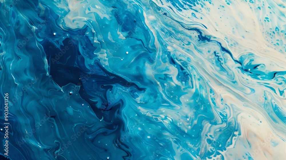 Abstract paint color background Exoplanet cosmic sea pattern paint stains Marbleized effect Background with abstract swirling paint effect Liquid acrylic picture with flows and splashe : Generative AI Abstract paint color background Exoplanet cosmic sea pattern paint stains Marbleized effect Background with abstract swirling paint effect Liquid acrylic picture with flows and splashe : Generative AI