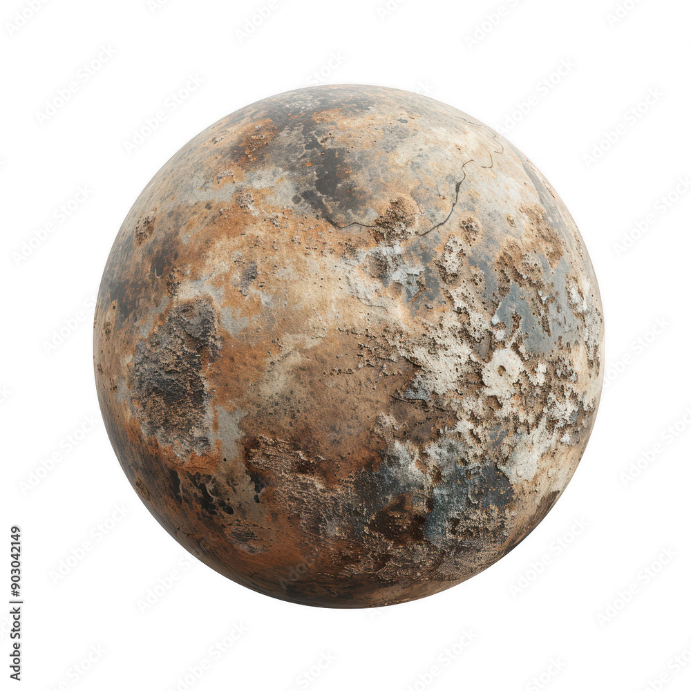 Detailed Aerial View of a Rocky and Weathered Planetary Surface Detailed Aerial View of a Rocky and Weathered Planetary Surface