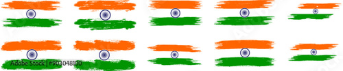 Indian Independence Day Design Elements