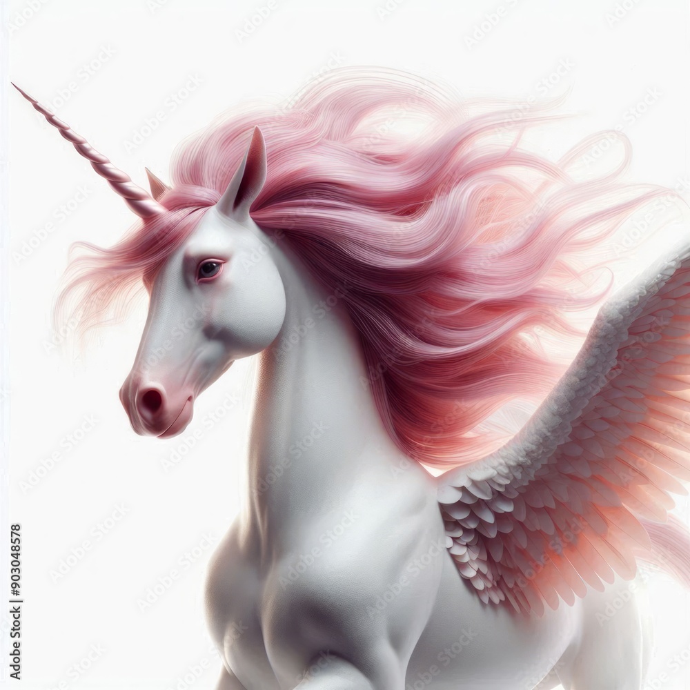 unicorn on white background unicorn on white background