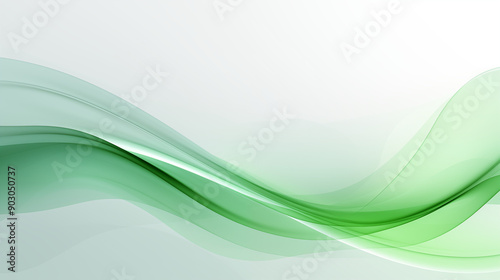 Dynamic green wave pattern with abstract curves and motion?