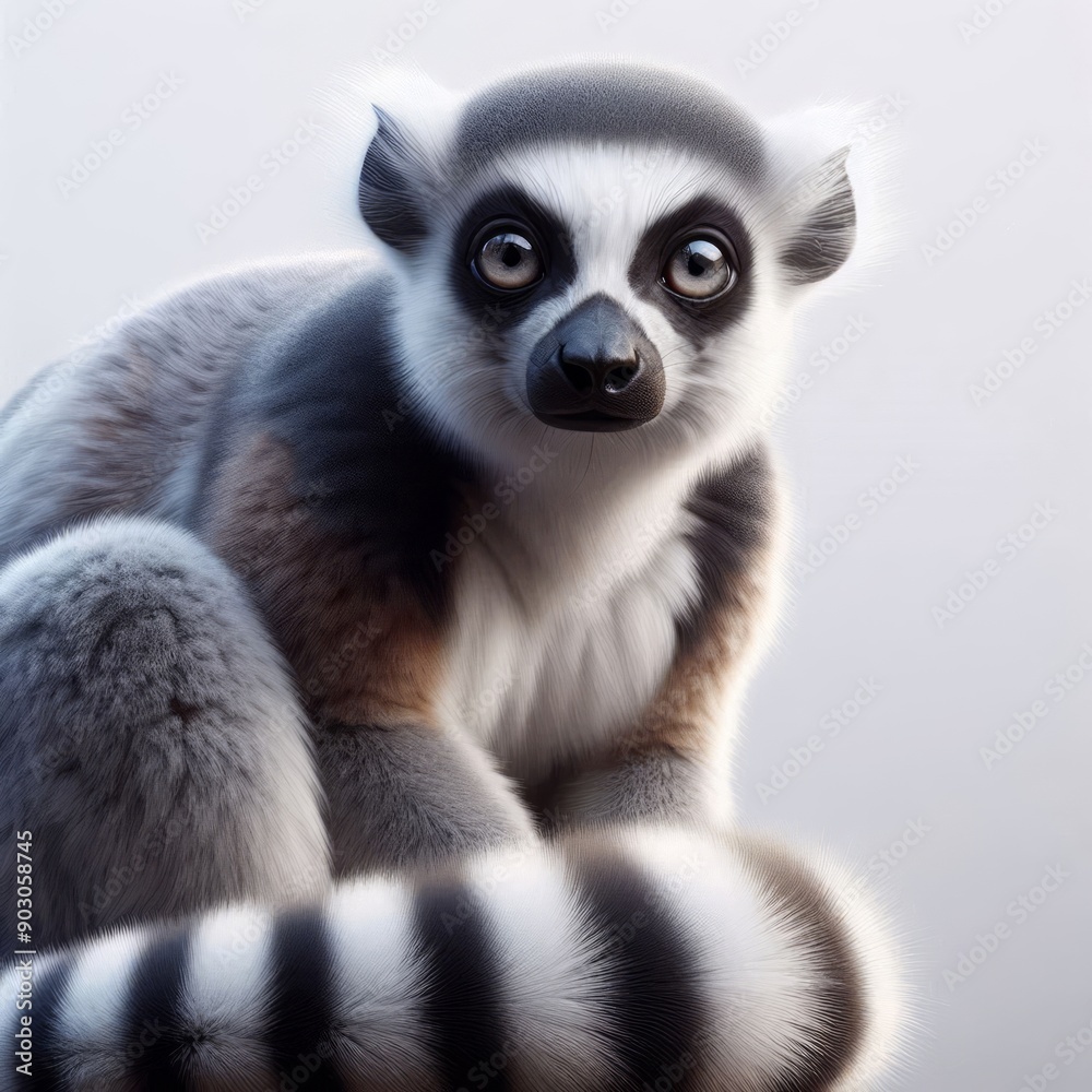 close up of a lemur close up of a lemur
