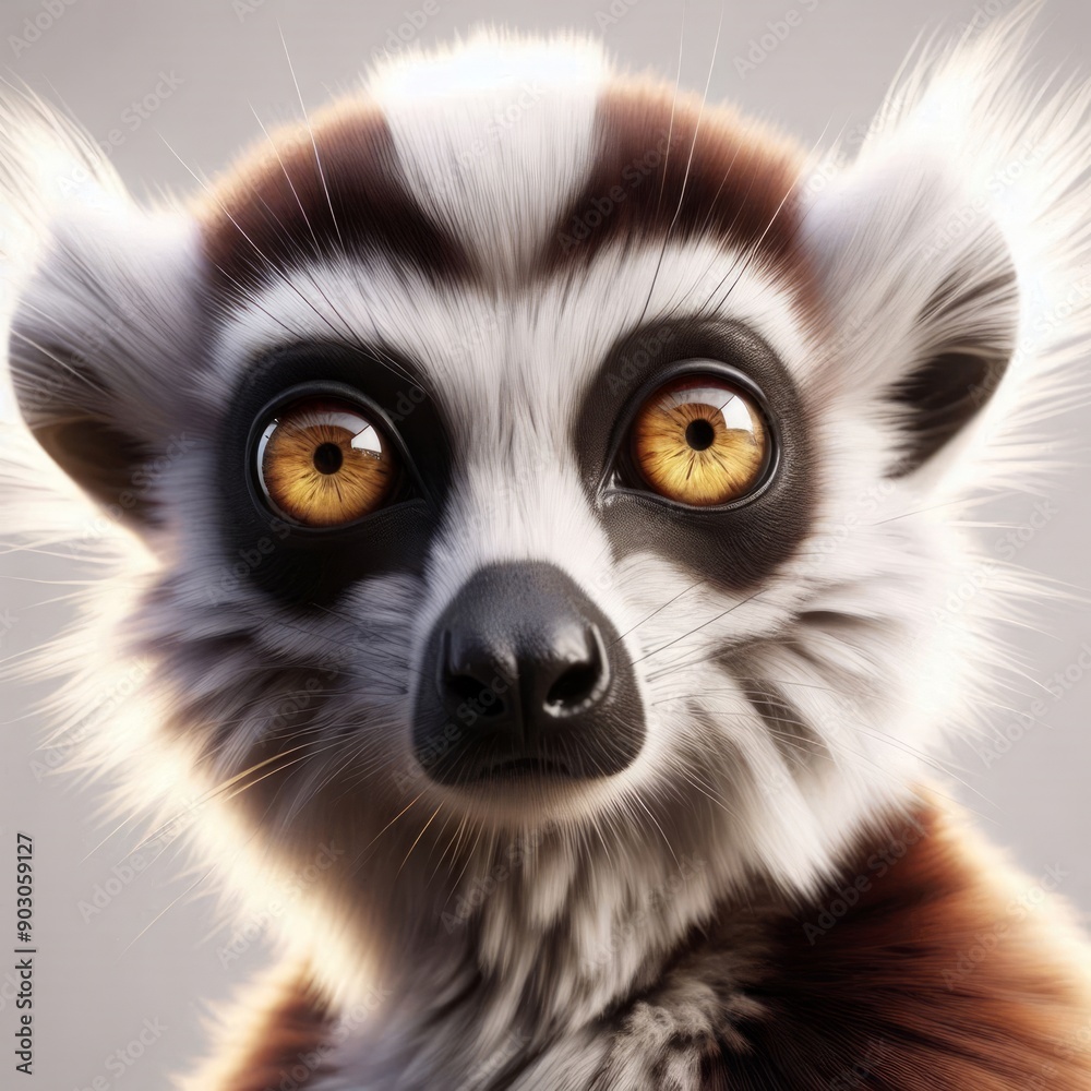 close up of a lemur close up of a lemur