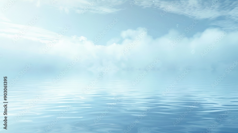 A tranquil water background with gentle ripples and a soothing blue hue, perfect for creating a calm and serene atmosphere A tranquil water background with gentle ripples and a soothing blue hue, perfect for creating a calm and serene atmosphere