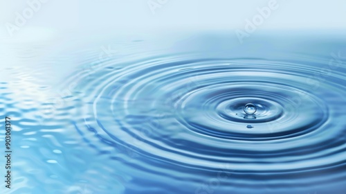 A tranquil water background with gentle ripples and a soothing blue hue, perfect for creating a calm and serene atmosphere