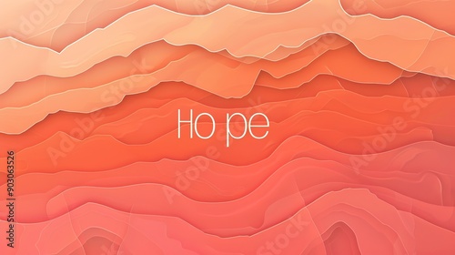 minimlaist design hope theme wallpaper photo