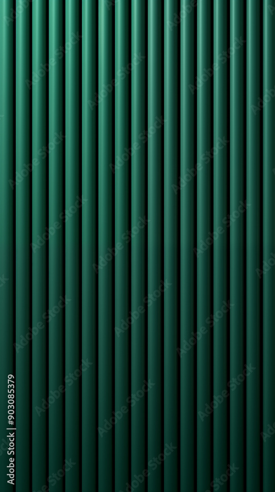 Obraz premium Black Lines Bars Waves on Green Background, Abstract Image, Texture, Pattern, Wallpaper, Cover and Screen of Smartphone, Cell Phone, Computer, Laptop, 9:16 and 16:9 Format