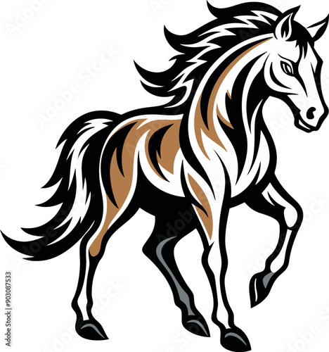 A Nice Horse tattoo silhouette silhouette art illustration