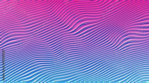 Wave pink blue background