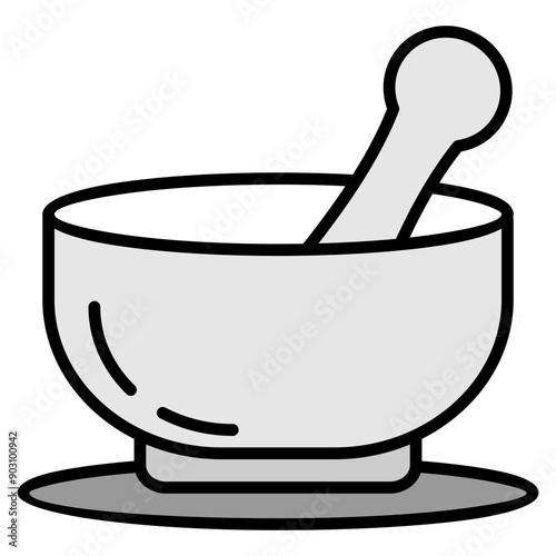 Mortar And Pestle Icon