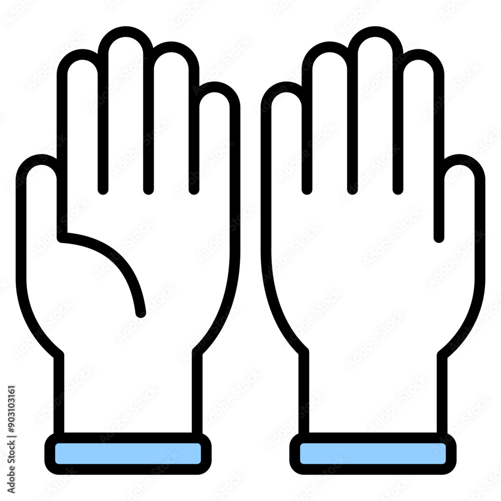 Surgical Gloves Icon
