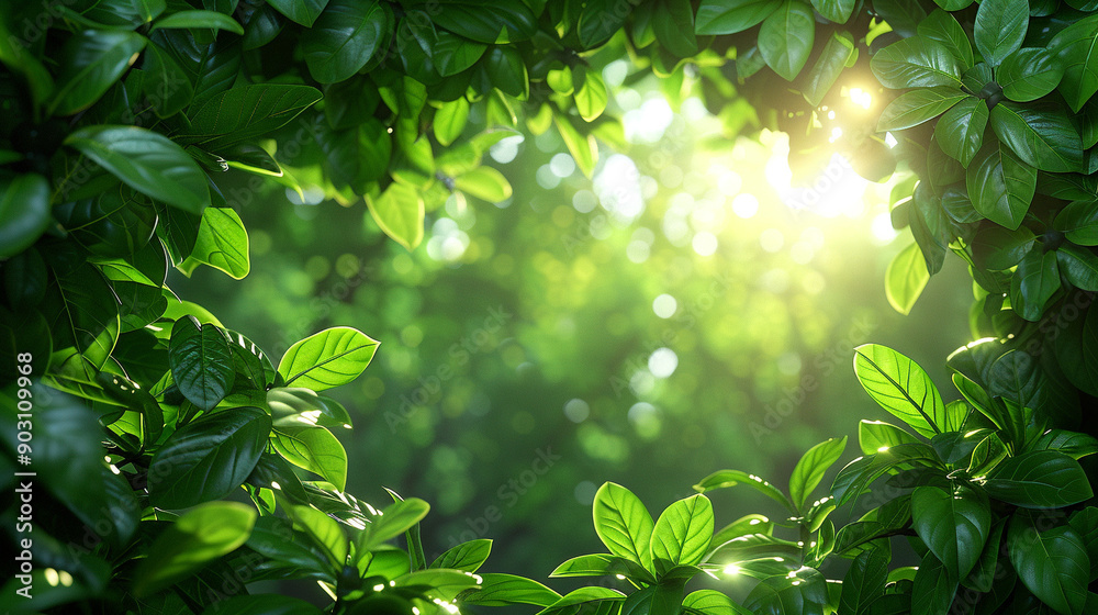 green leaves background green leaves background