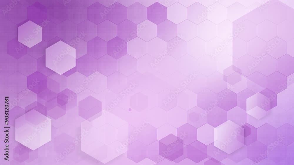 Animated purple color hexagonal design abstract pattern. Geometrical background with grid. Loop motion graphic. Animated purple color hexagonal design abstract pattern. Geometrical background with grid. Loop motion graphic.