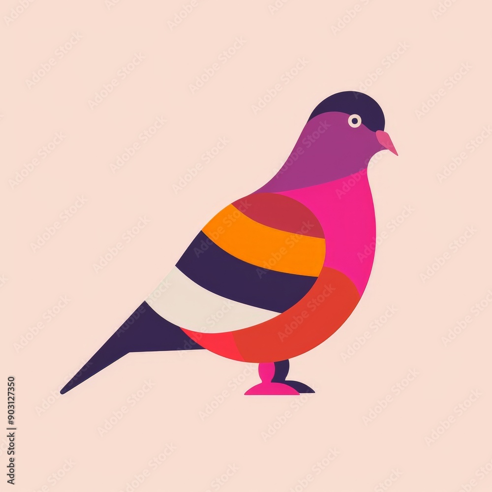 pigeon - simple icon design pigeon - simple icon design