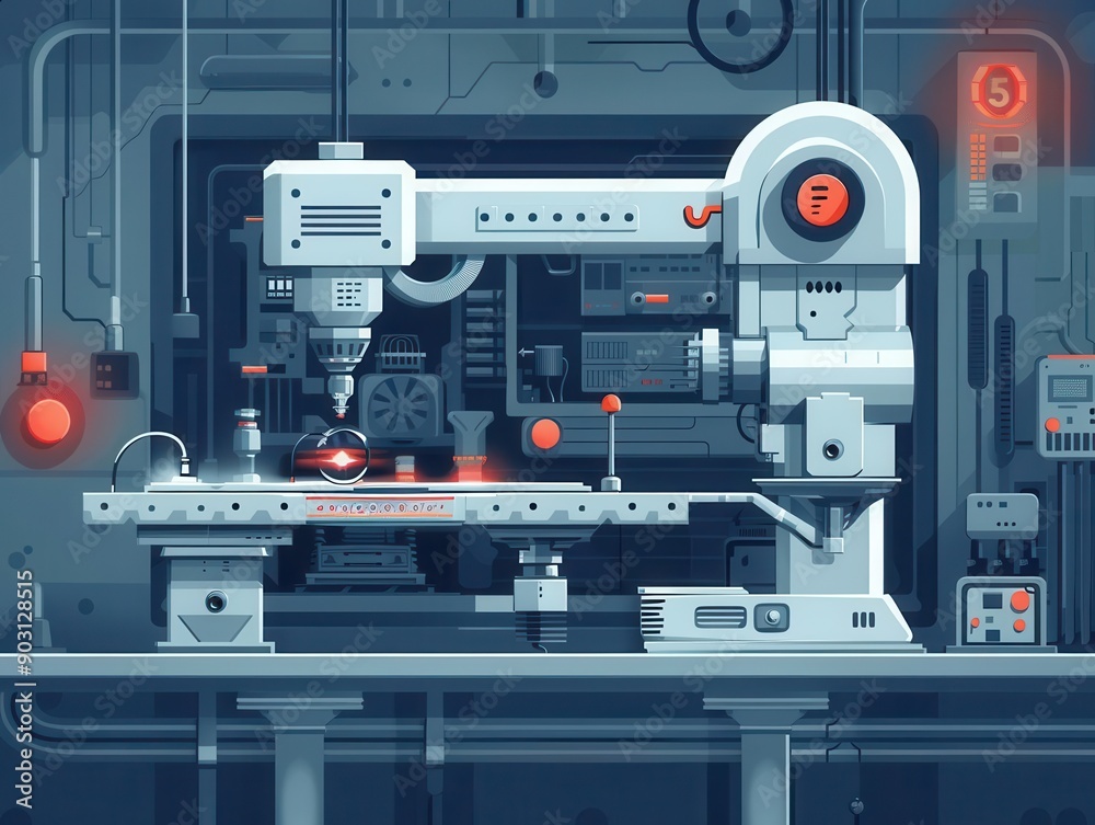 Precision engineering with 3D printing, high-tech manufacturing, industrial applications Precision engineering with 3D printing, high-tech manufacturing, industrial applications