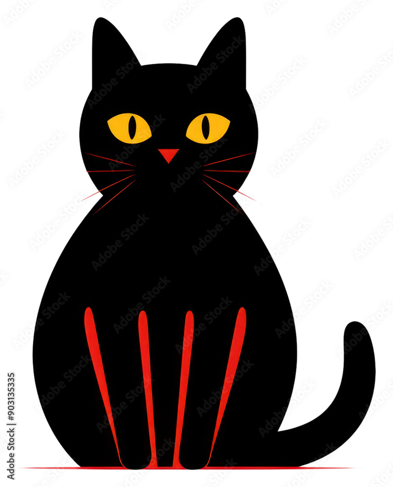 PNG Black cat halloween animal mammal pet. PNG Black cat halloween animal mammal pet.