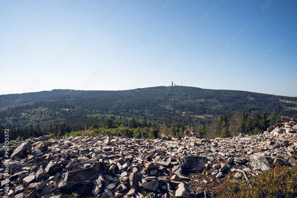 Eisenzeitliche Ringwälle am Altkönig im Taunus, Juli 2024