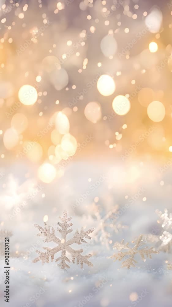 Delicate snowflakes sparkle against a soft, frosty background. Winter beauty close-up. Delicate snowflakes sparkle against a soft, frosty background. Winter beauty close-up.